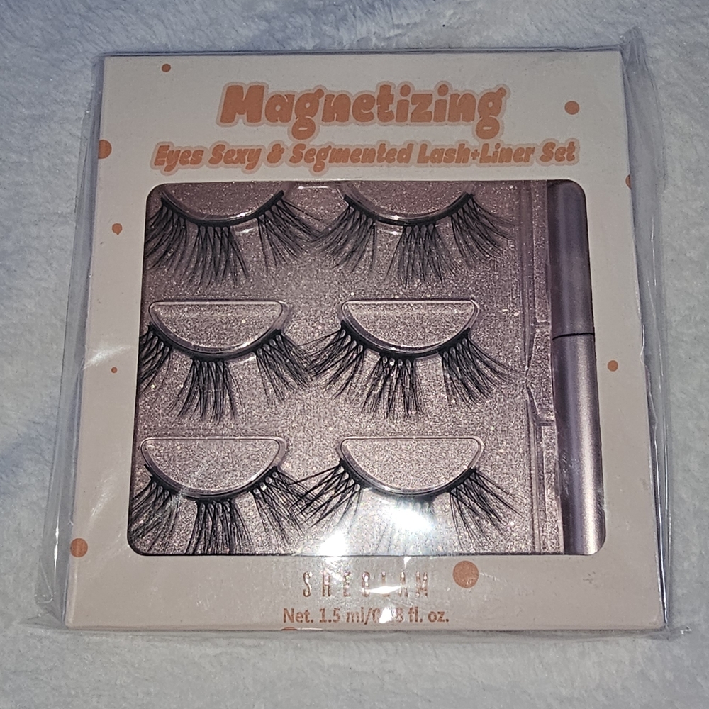 glam Magnetizing Lash & Liner Set - Black and Pink